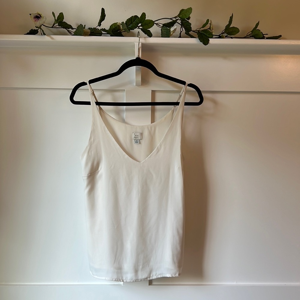Dressy White Tank
